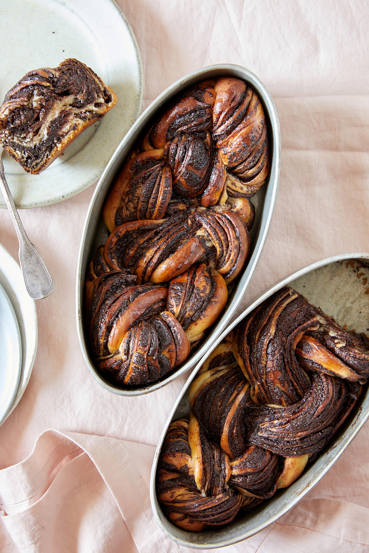 Old-fashioned Chocolate Babka. Photo: Tal Sivan-Ziporin