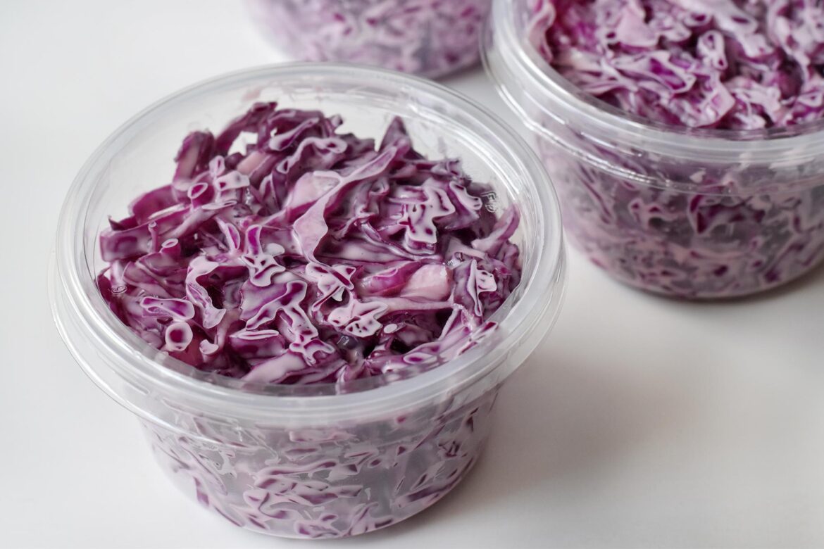 Creamy Red Cabbage Slaw