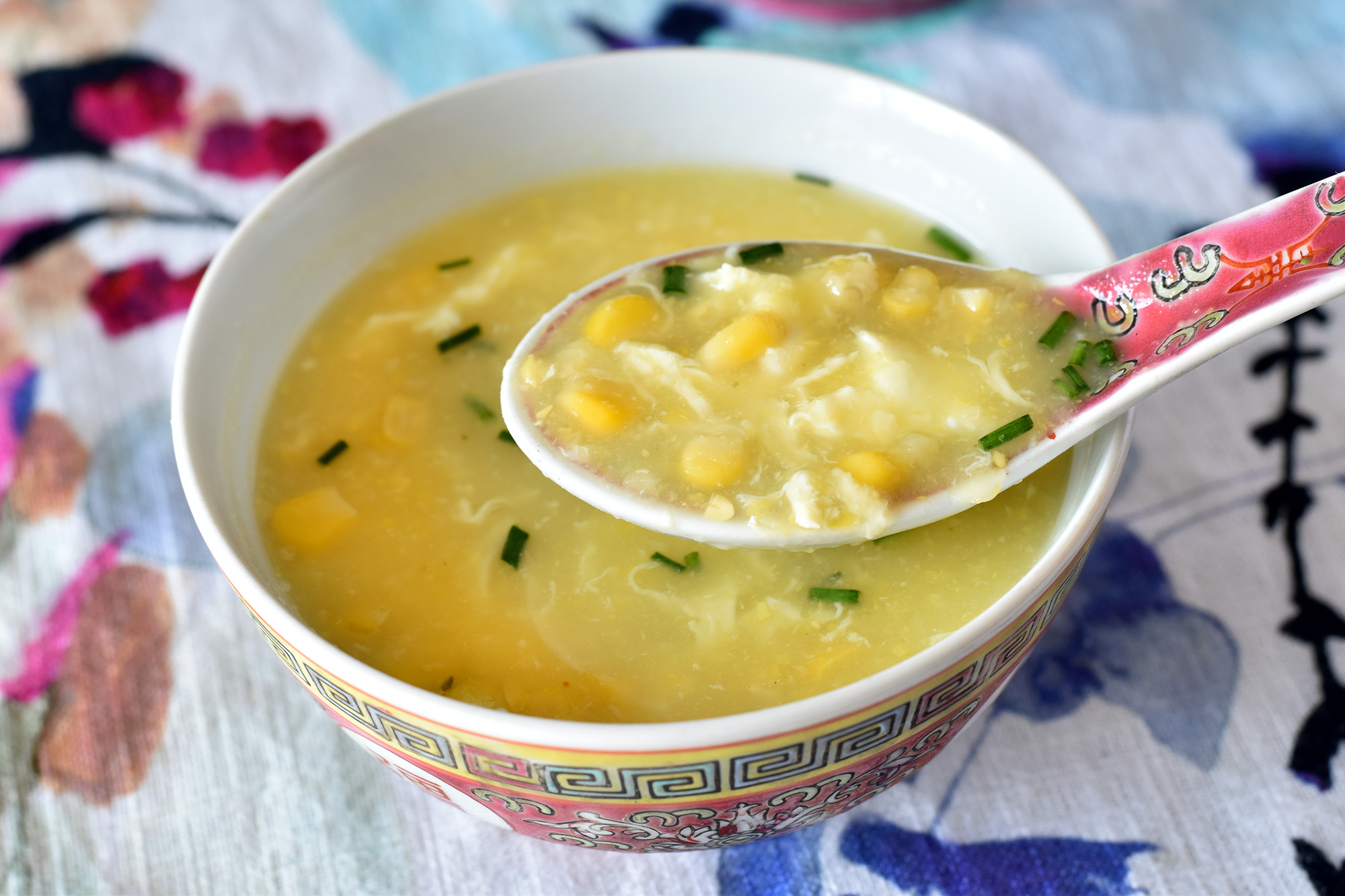 Corn soup