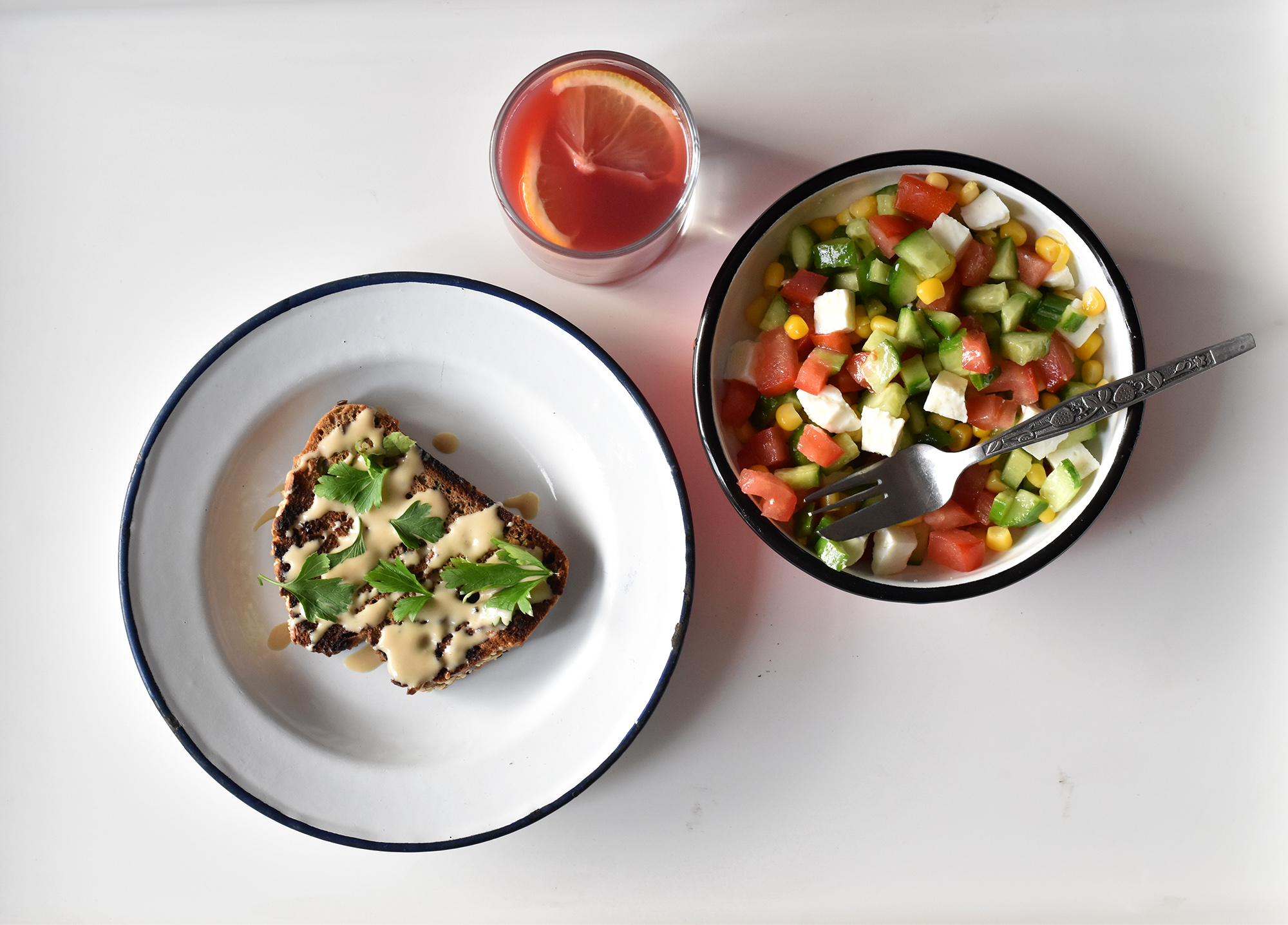 Tahini bread