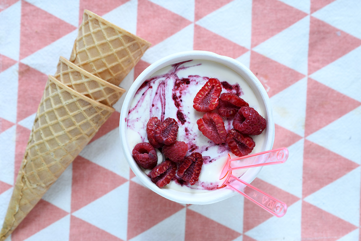 Home made ice cream