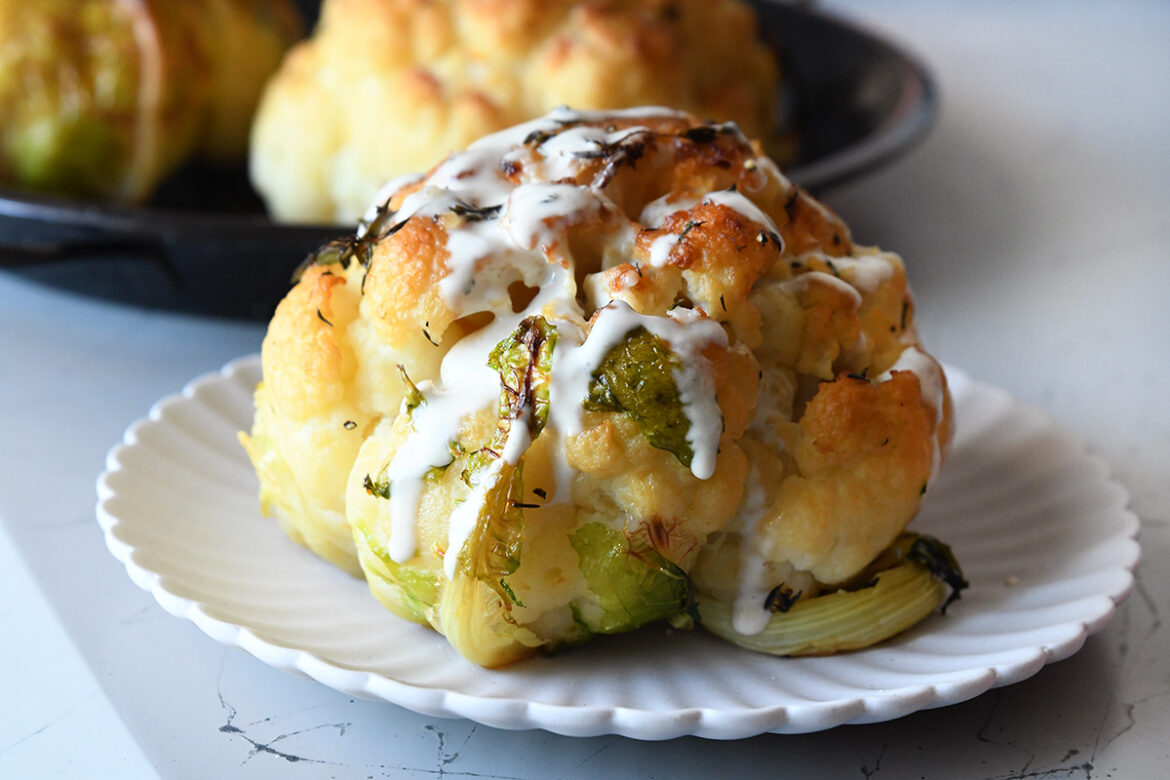 Melt-in-your-mouth Baked Cauliflower