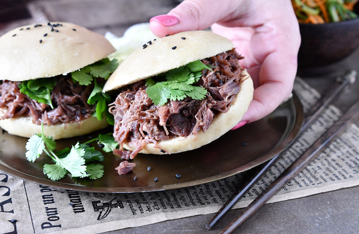 Homemade Steamed Bao Buns