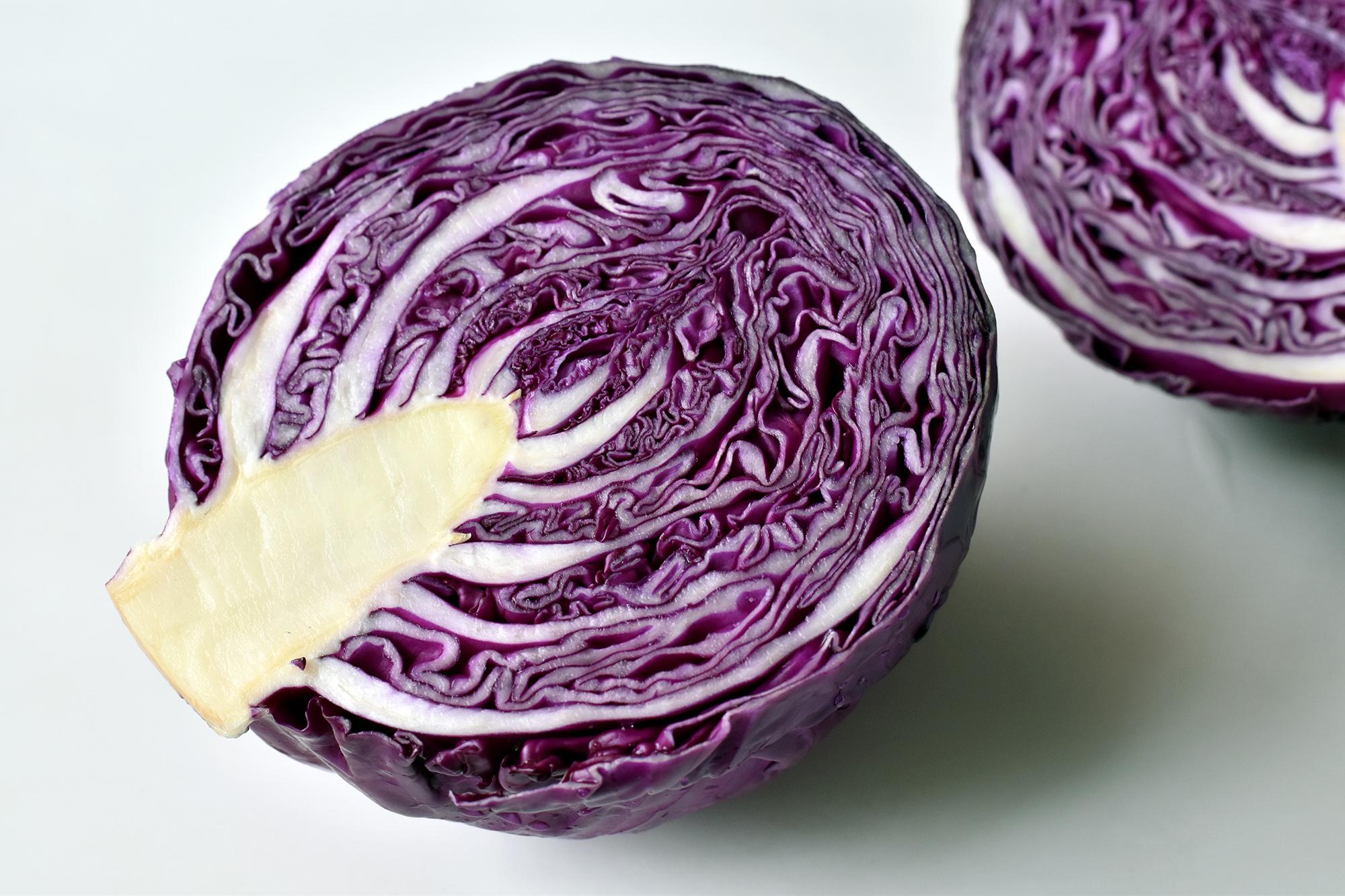 Creamy Red Cabbage Slaw