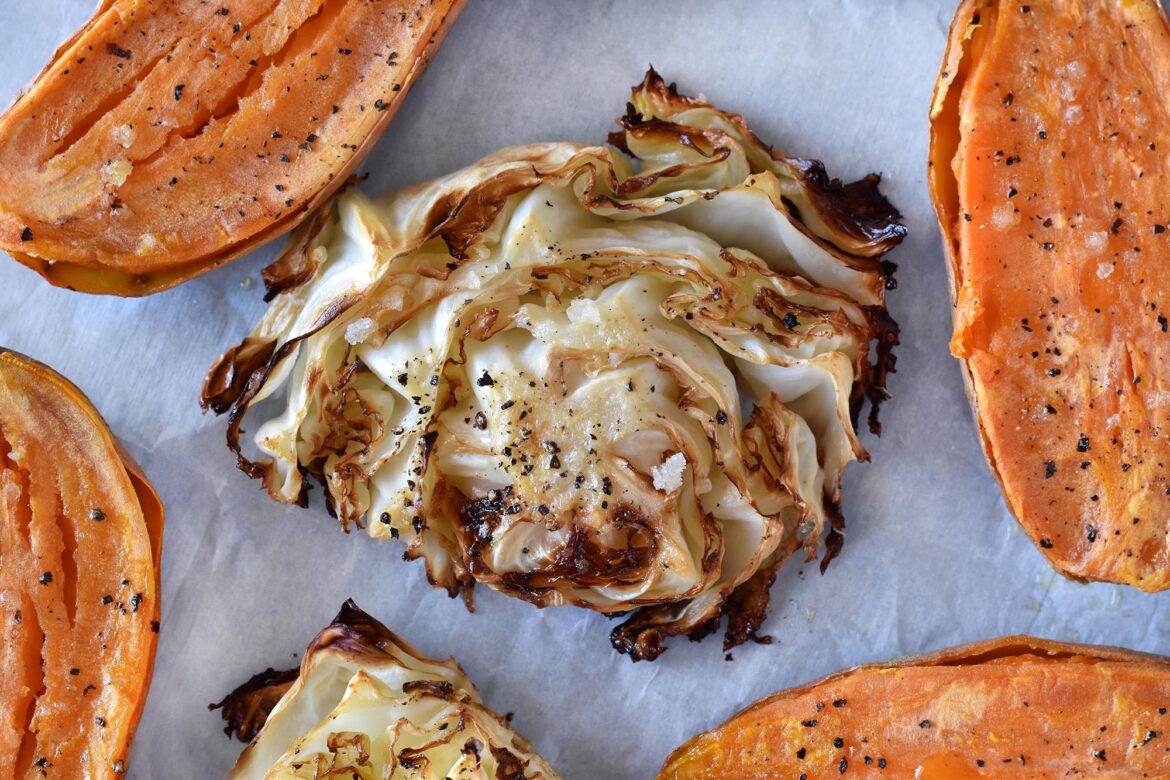 Baked Cabbage Steaks