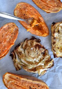 Baked Cabbage Steaks