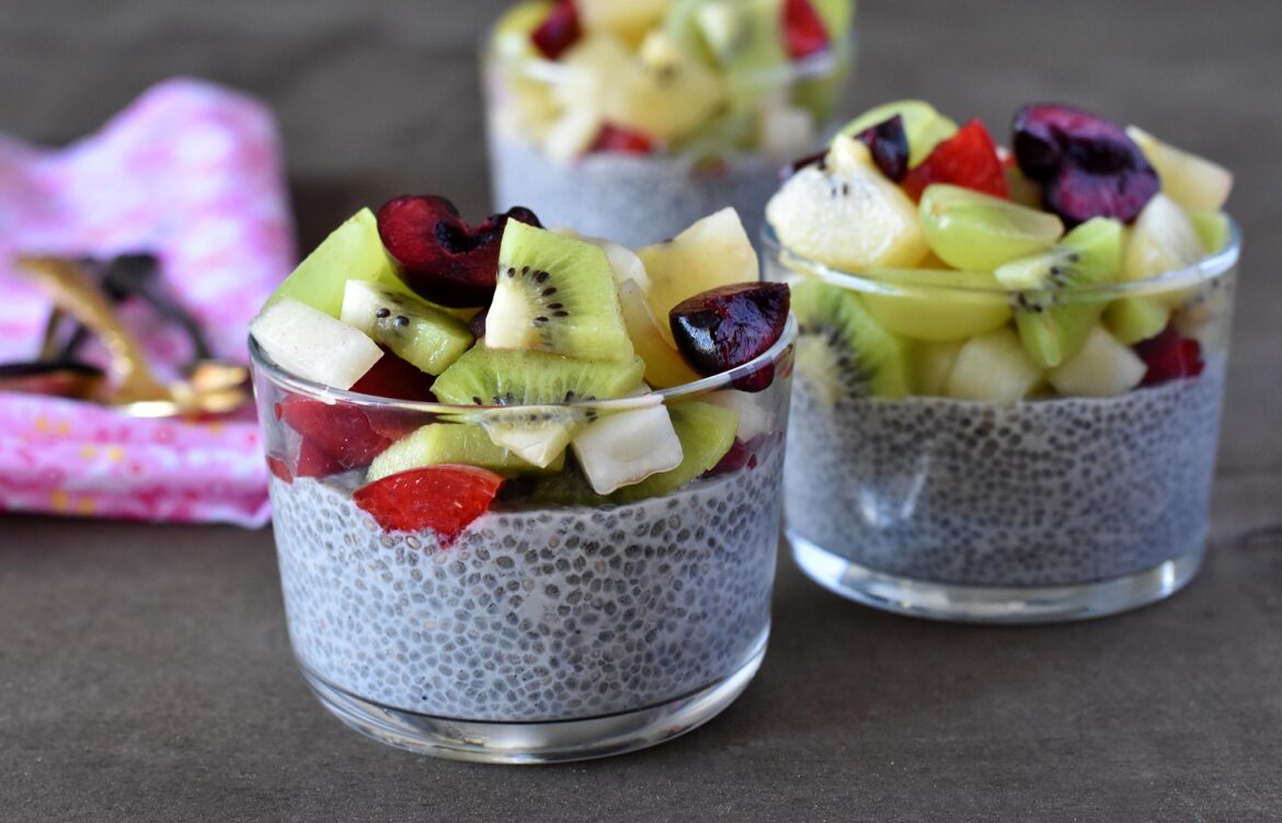Chia Pudding with Summer Fruit
