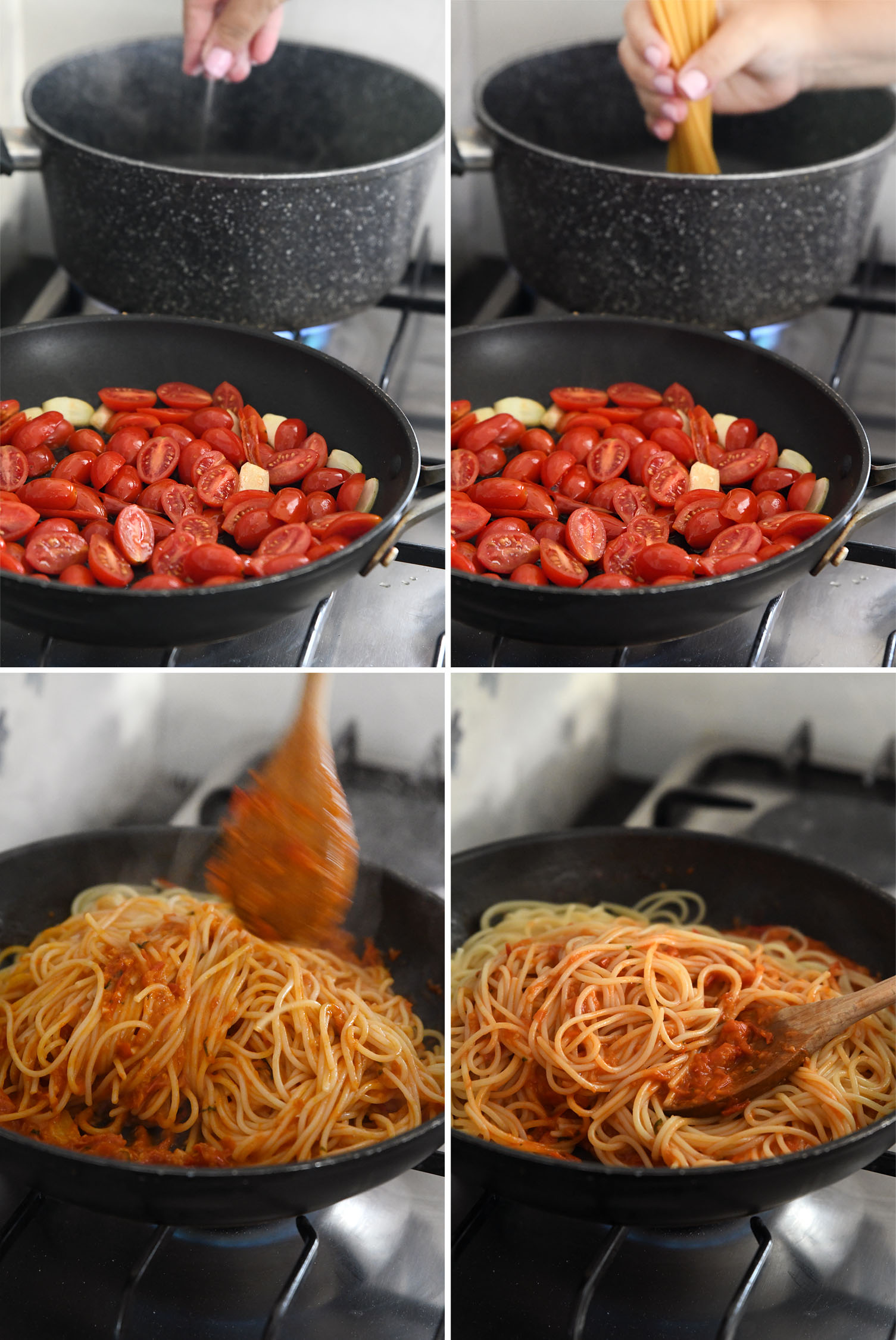 Spaghetti with tomato sauce – the most delicious in the universe