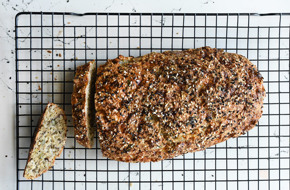 Cottage Cheese Oat Bread