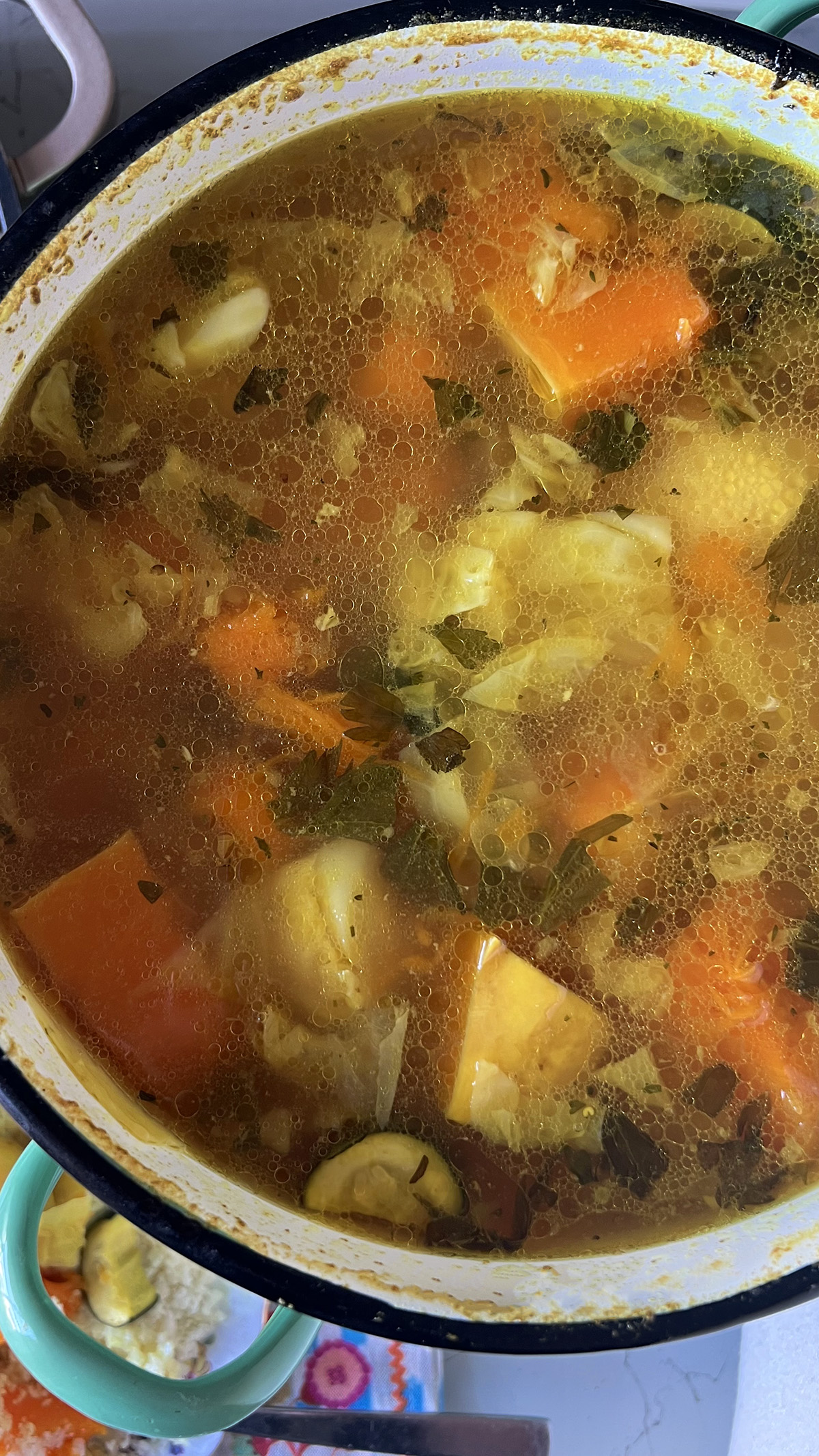Chicken and Vegetable Couscous Soup