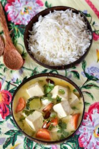 Tofu and Vegetable Coconut Curry