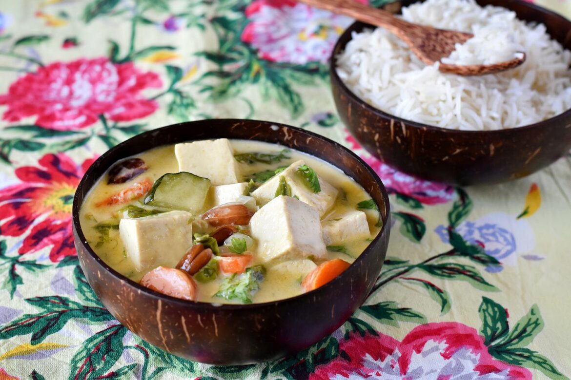 Tofu and Vegetable Coconut Curry