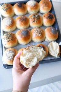 Pillowy Spelt Rolls