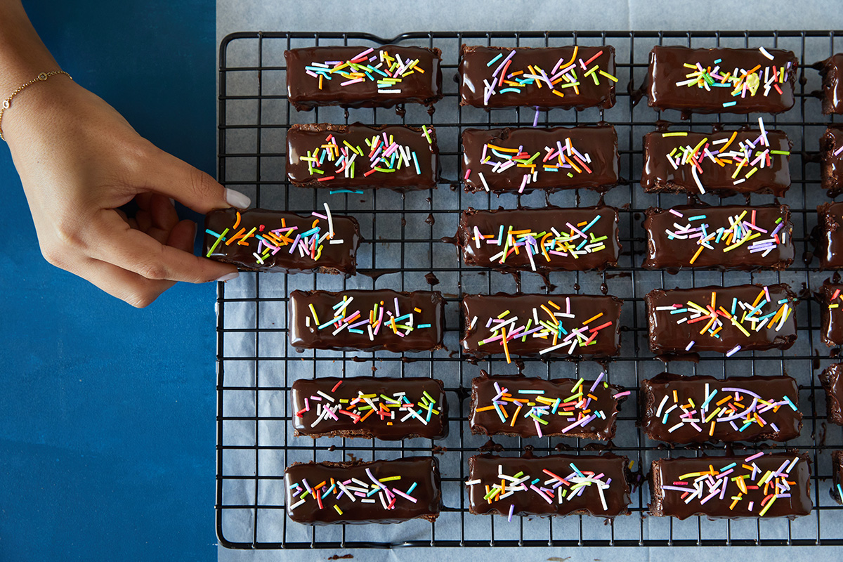 Chocolate Brownie Fingers