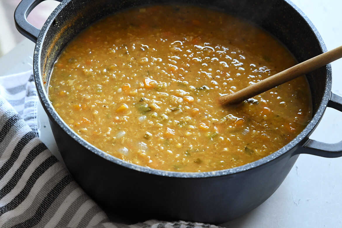 Orange Lentil Soup
