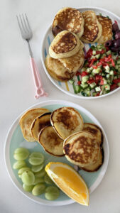 3-Ingredient Cheese Pancakes