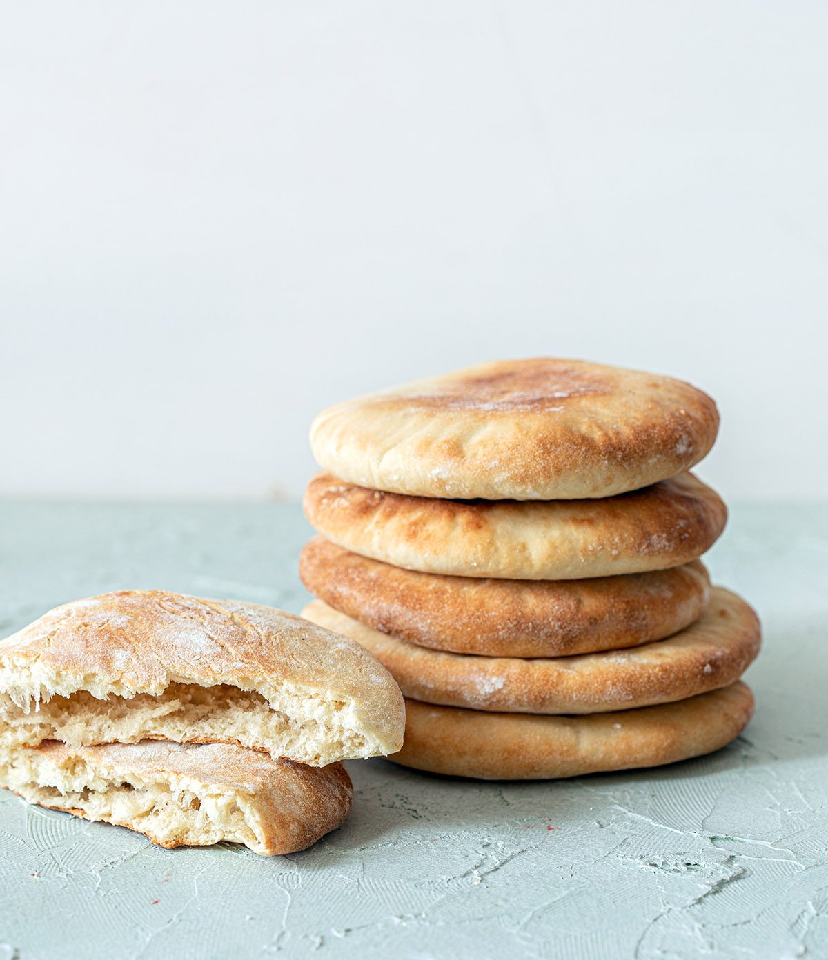 Homemade Pitas. Photo: Tal Sivan-Ziporin