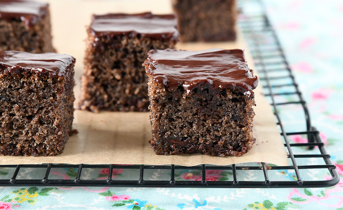 Chocolate Poppy Seed Cake