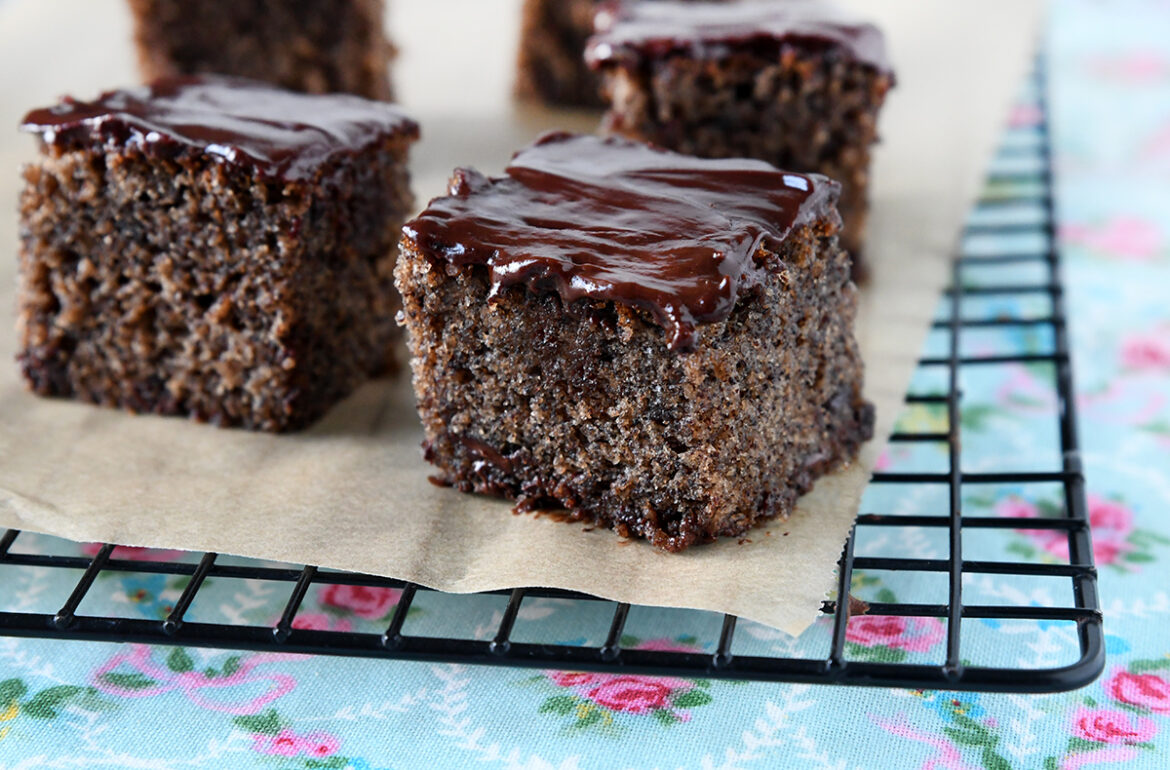 Chocolate Poppy Seed Cake