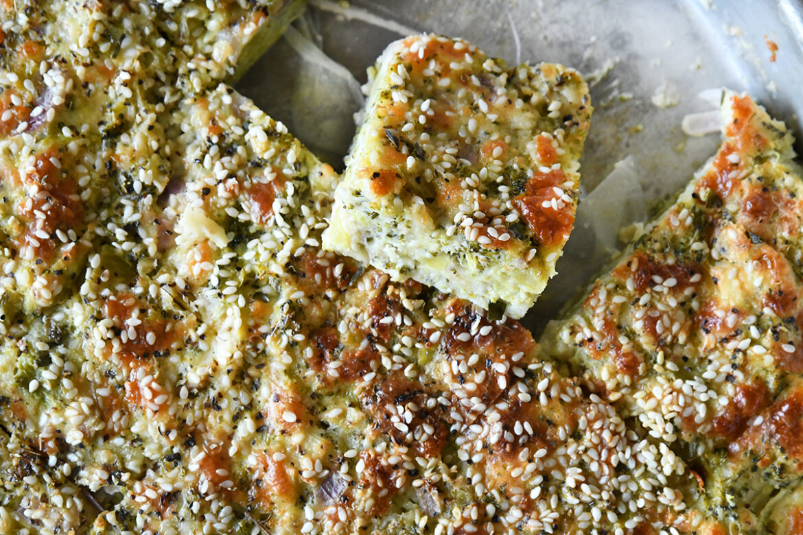 The Any Cheese 2 Tablespoon Flour Broccoli Quiche