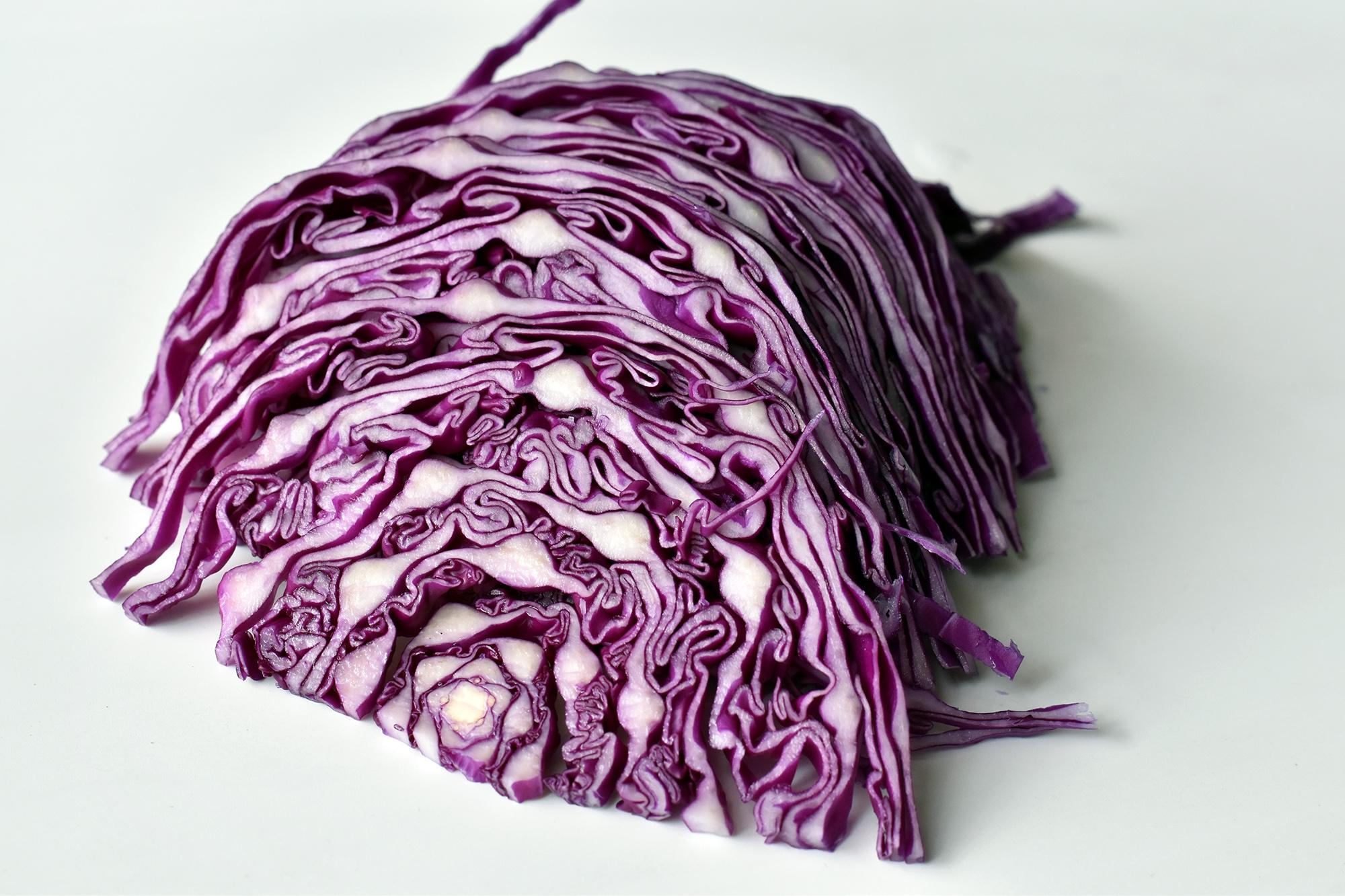 Creamy Red Cabbage Slaw