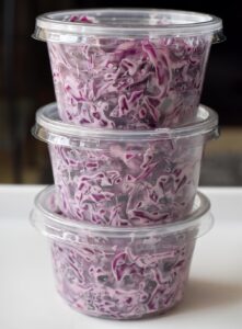 Creamy Red Cabbage Slaw