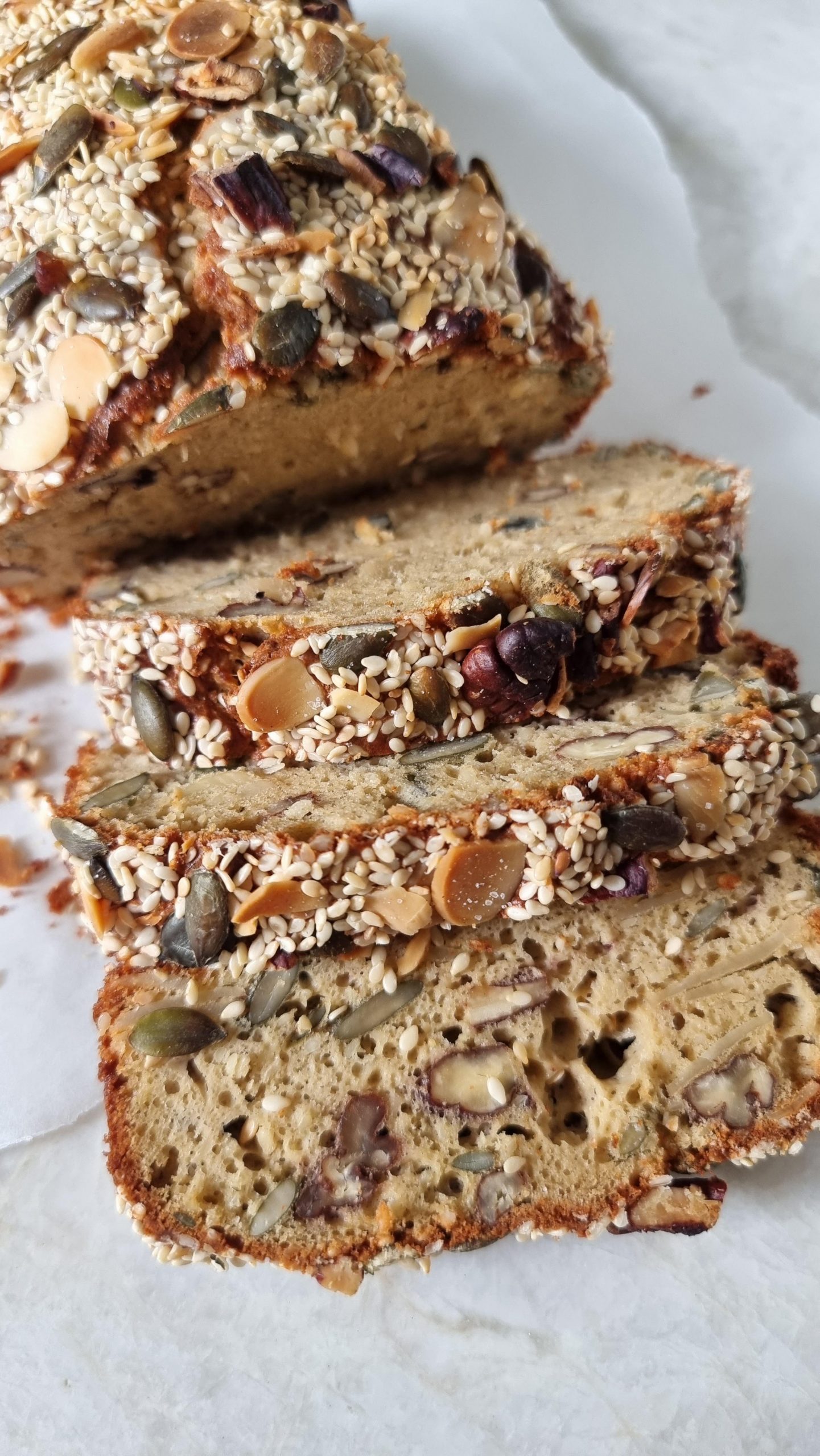 Gluten-free Tahini Bread