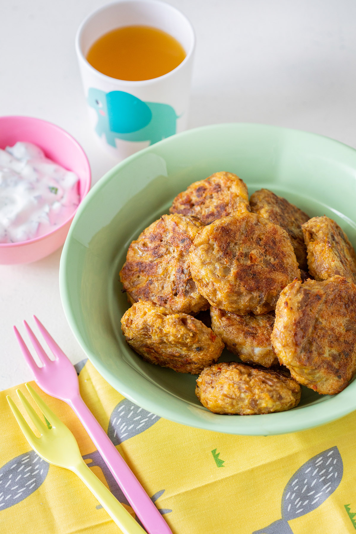 You can serve it with tahini or yogurt or sour cream with cucumber. Photo: Tal Sivan-Ziporin