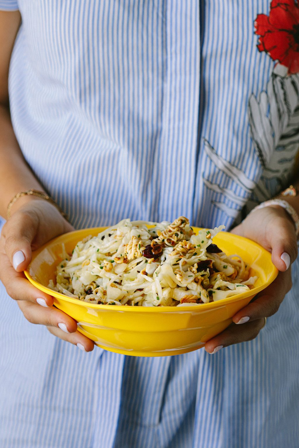 Crispy Noodle Cabbage Salad. Photo: Tal Sivan-Ziporin