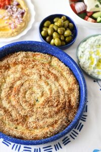 Phyllo Spiral with Cheese and Spinach