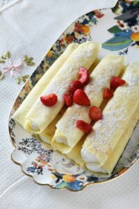 Sweet Cheese Blintzes