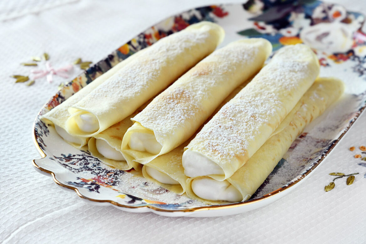 Sweet Cheese Blintzes