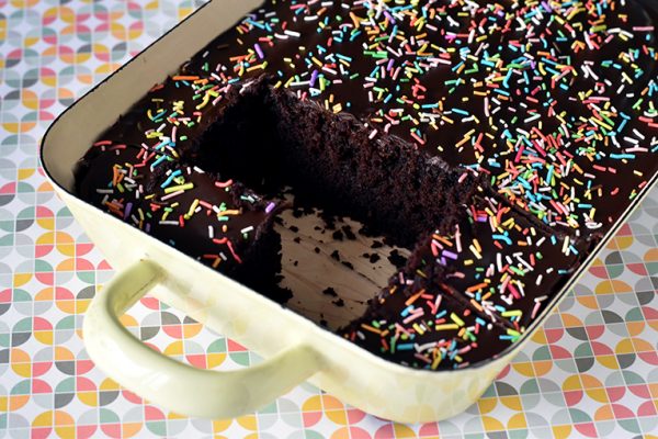 Vegan chocolate cake for children of all ages (even if only at heart)