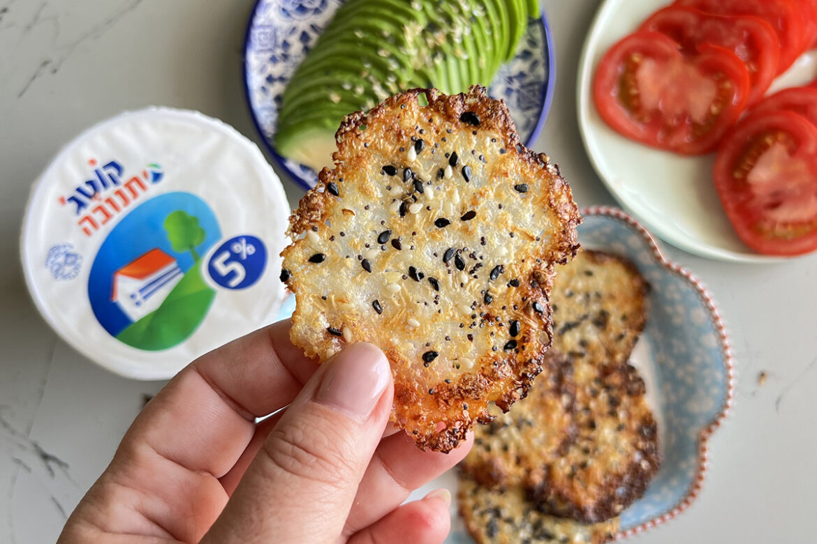 Cottage Cheese Crisps