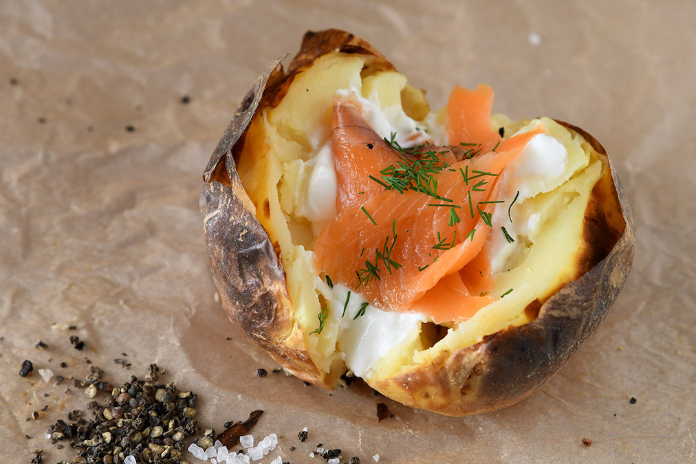 Campfire Potatoes at Home