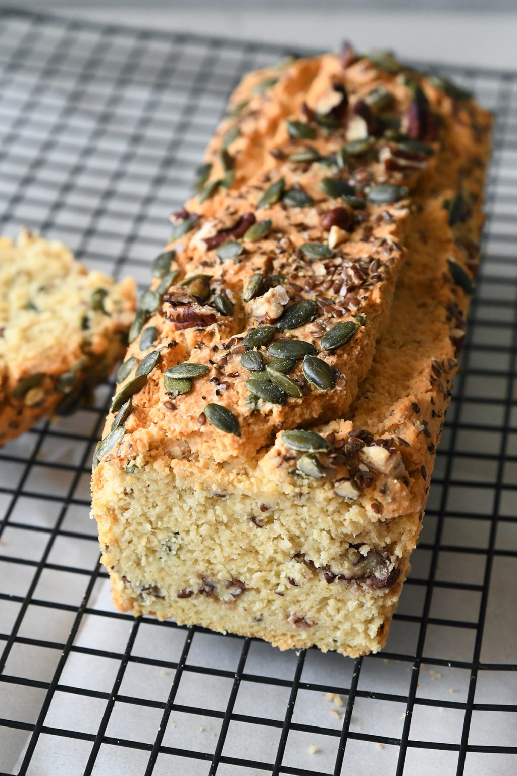 Almond Tahini Bread