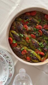 Meat-Stuffed Zucchini Boats