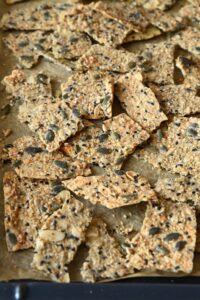Gluten Free Oat & Seed Crackers