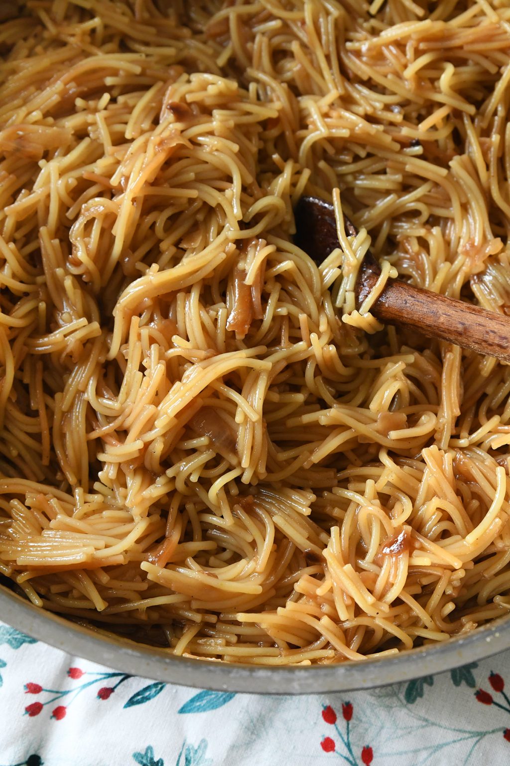 Old-School Noodles Loaded with Caramelized Onions