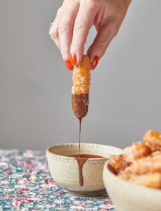 Classic Churros with Chocolate Sauce
