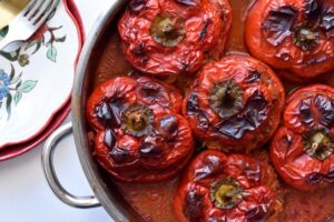 Rice Stuffed Peppers