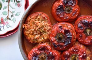 Rice Stuffed Peppers