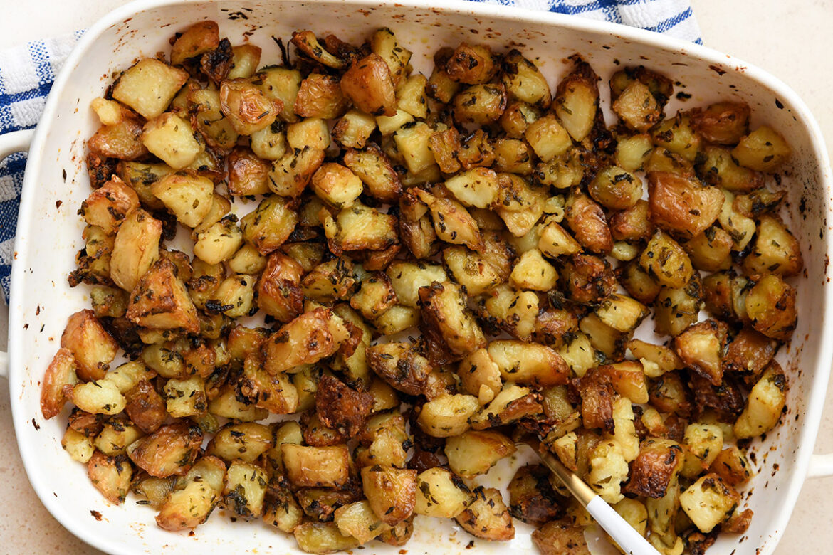 Extra Crispy Oven-Baked Potatoes