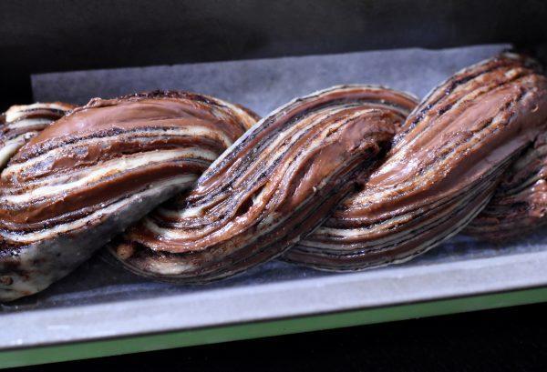 Chocolate Rugelach Babka