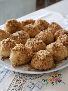 Plum-Filled Szilvas Gomboc