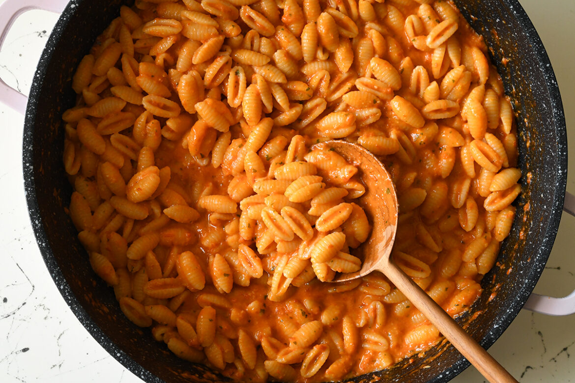 Pasta in a Cherry Tomato Butter Sauce