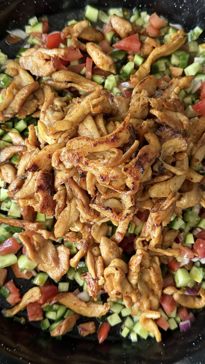 Chicken Shawarma Salad